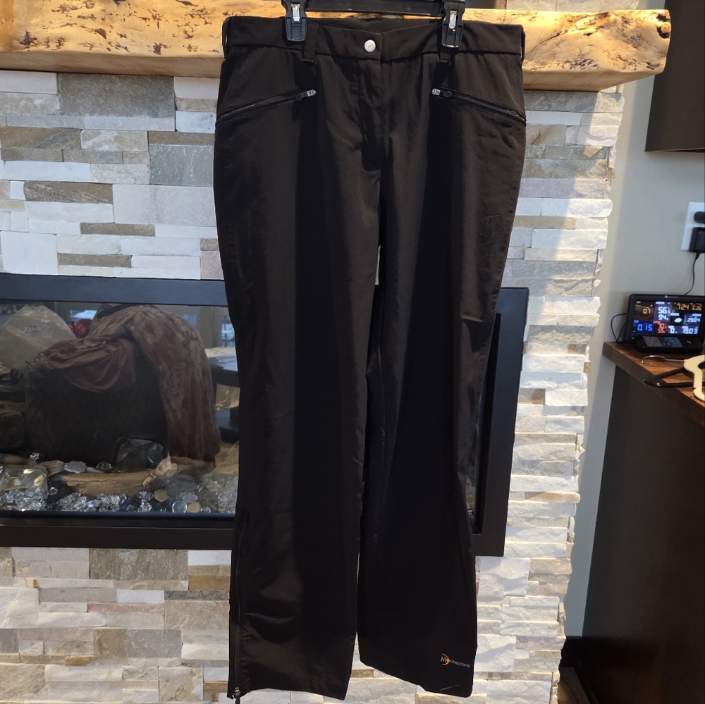 Moonstone Moutain Equitment Black Pants Womens Size Large Style 085752